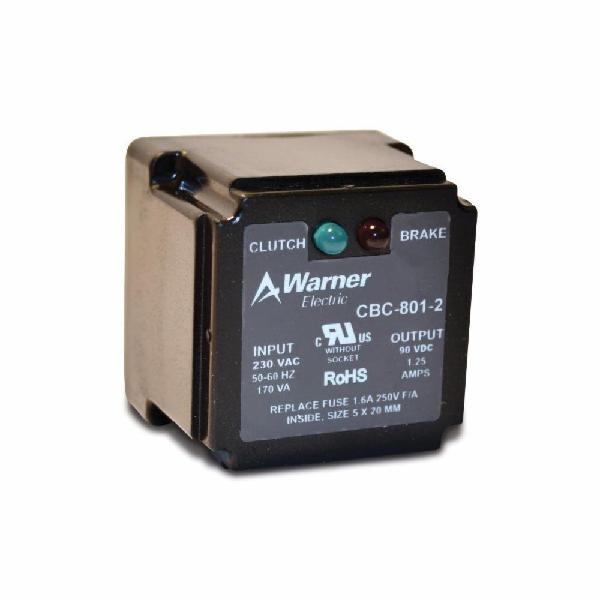 Plug-In Octal Socket On-Off Control Power Supply, 220/240 VAC Input, 90 VDC Output, 2, For Use With 90 VDC Clutches/Brakes and Octal Socket