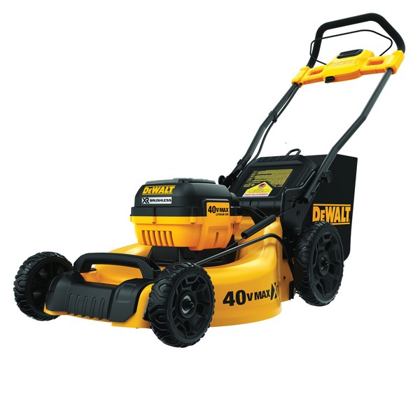 Cordless Lawn Mower Kit, 3-in-1, 20 in Cutting Width