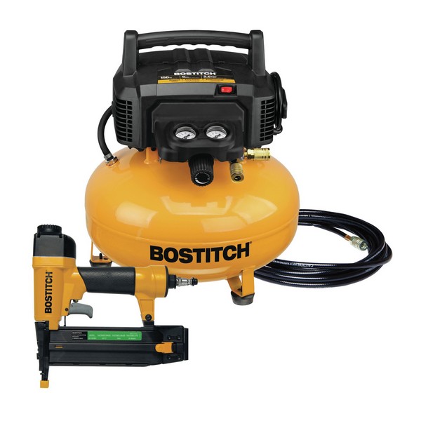 Compressor Combo Kit, 1-Piece, 2.6 scfm Flow Rate, 150 psi Pressure, 6 gal Tank