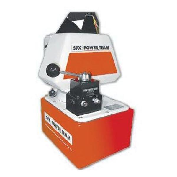 Electric/Hydraulic Pump, Heavy Duty Portable, Series: PE55 Vanguard®, 2.5 gal Reservoir, 1-1/8 hp, 56/74/440/704 cu-in/min Flow Rate, 10000 psi Pressure, 110/115 VAC, 25 A, 50/60 Hz Frequency, 12000 rpm Speed, 14 in Overall Length, 9-1/2 in Overall W