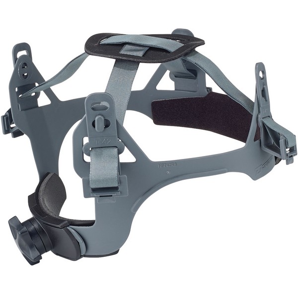 Replacement Suspension, Quick-Release Wheel Ratchet, Fits Hat Size: Universal, 4 Suspension Points, For Use With: 280-HP1142RSP and 280-HP1142RSPV Hard Hat, Nylon, Gray