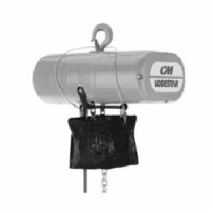 Chain Container, 40 ft Lift for 1 ton, 20 ft Lift for 2 ton, 13 ft Lift for 3 ton Chain, For Use With: AirStar 6 Air Hoists, Fabric/HDPE, 15 in Height, 15-13/16 in D