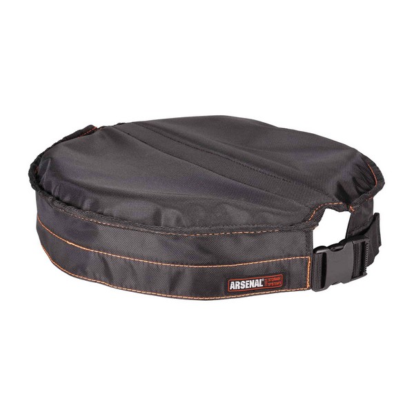 Hoist Bucket Top, Large, Series: 5938, For Use With: Hoist Bucket, 12-1/2 in Dia, 2 in Height, 900D Polyester, Black