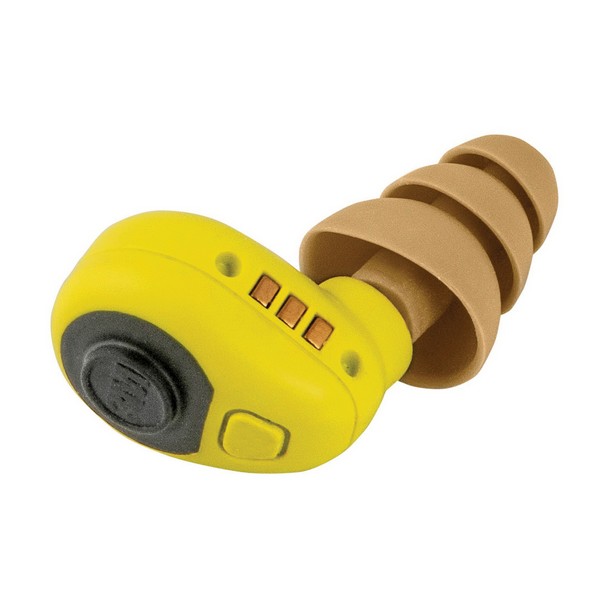 Replacement Earbud, For Use With: Level Dependent Earplugs, Specifications: Lithium-Ion Battery, Yellow