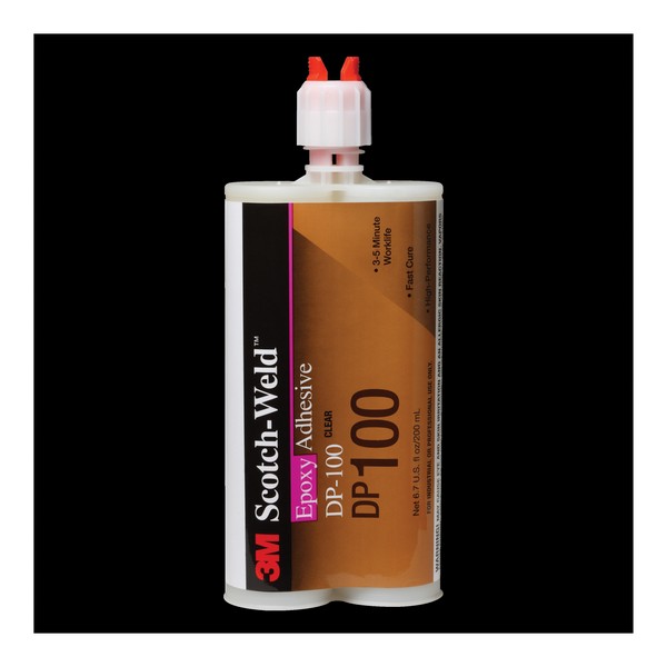 Epoxy Adhesive, 2-Part Part, Duo-Pak Kit Container, 400 mL Container, Epoxy Base