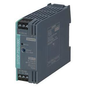 Power Supply, 1-Phase Stabilized, Series: PSU100C, 120 to 230 VAC Input, 24 VDC Output, 31.2 W, 1.3 A, 47 to 63 Hz, DIN Rail Mount, Plastic Case, 30 mm Width, 80 mm Height