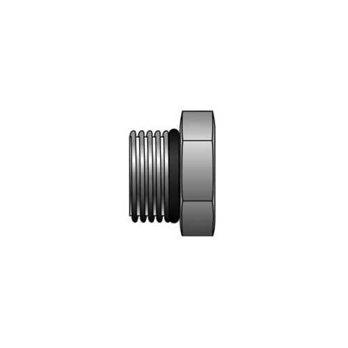 Hydraulic Hose Adapter, SAE to SAE, Series: G60, 9/16-18 Nominal, Male O-Ring Boss, Import