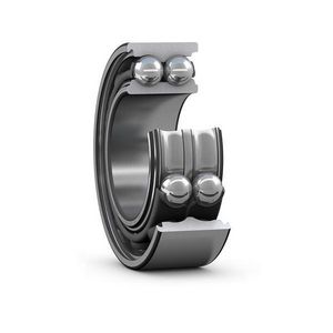 Angular Contact Bearing, Straight, Series: 5200-C, 65 mm Bore, 120 mm OD, 2 Rows, 1.5 in Width, 30 °Contact Angle, Open Closure, 18100 lbf Dynamic/16500 lbf Static Load, Chrome Steel Bearing, 4800 rpm Maximum, 450 °F, Uncoated