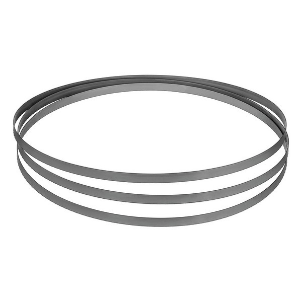 Band Saw Blade, 44-7/8 in Length, 1/2 in Width, 0.02 in Thickness, 24 TPI, Constant Pitch/Raker Teeth
