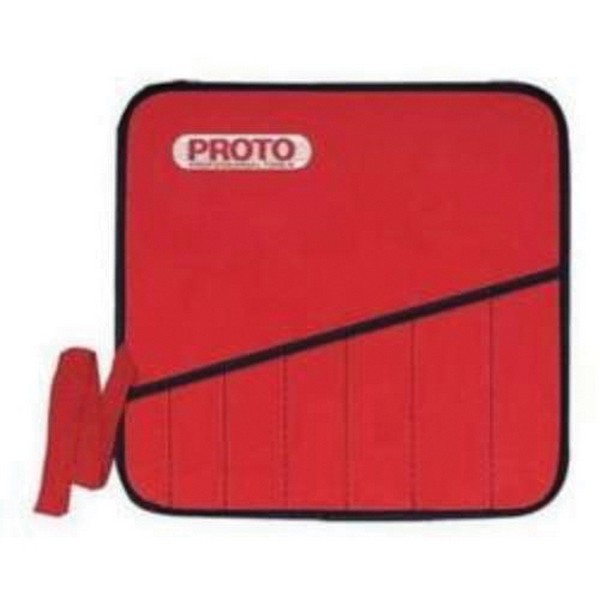 Tool Pouch, For Use With: JSCRM-10S Combination Wrench Set, 10 Pocket, Red
