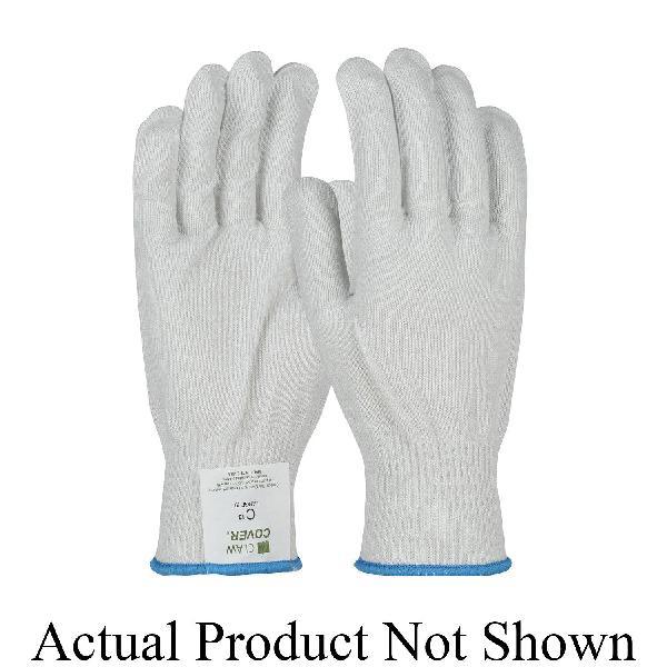 Cut-Resistant Gloves, Blended Lightweight, Series: 13-231, L Size, Uncoated Coating, White, Seamless Knit Style, HPPE/Stainless Steel Lining, Knit Wrist Cuff, ANSI Cut-Resistance Level: A7, Resists: Cut