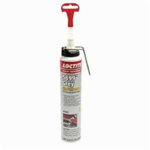 RTV Gasket Maker, High Performance, Series: SI 5699™, Aerosol Can Container, 190 mL Container, Silicone Chemical Type, 30 min Setting, 24 hr Curing, Gray, -103 to 625 deg F, 1.45 Specific Gravity, 53.7 g/L VOC