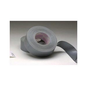 Duct Tape, 1-Sided All Purpose, 55 m Length, 48 mm Width, 9 mil Thickness, Gray, Rubber Adhesive, Polyethylene Backing, 45 in-oz Adhesion Strength, 23 in-lb Tensile Strength, 200 °F Maximum Operating