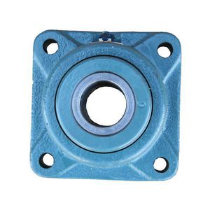 Ball Bearing Flange Unit, Round Bore, Series: TEB, 1 Inch Bore, 2-3/4 Inch Bolt Center-to-Center Length, 3/8 Inch Diameter Bolt Circle, 4-Bolt Flange Mounting, 3-3/4 Inch Overall Length/Diameter, 1-3/8 Inch Overall Depth, 3-3/4 Inch Overall Height, Cast Steel Bearing, Protective Coated