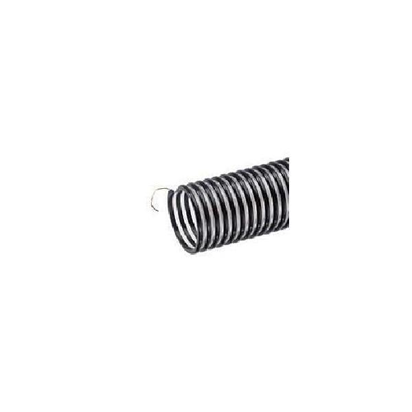 Material Handling Hose, Heavy Duty, Series: UV3, Hose End Style, 5 in ID, 5.50 in OD, 50 ft Length, 35 PSI Working, -40 to 150 F, PVC, Transparent, Domestic