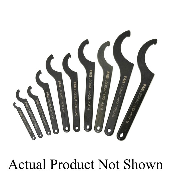 Hook Wrench, 770 mm Overall Length, Specifications Met: DIN 1810-A