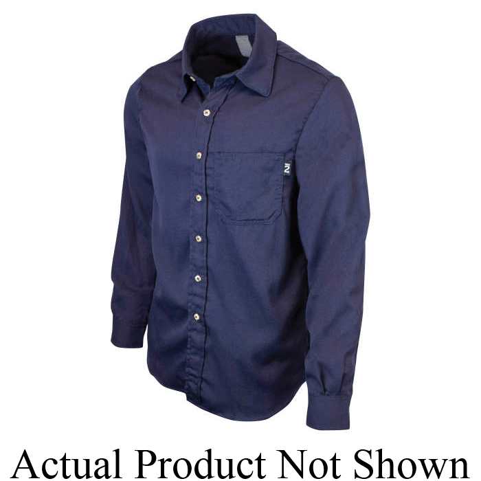 Breathable FR Work Shirt 2XL Cobalt