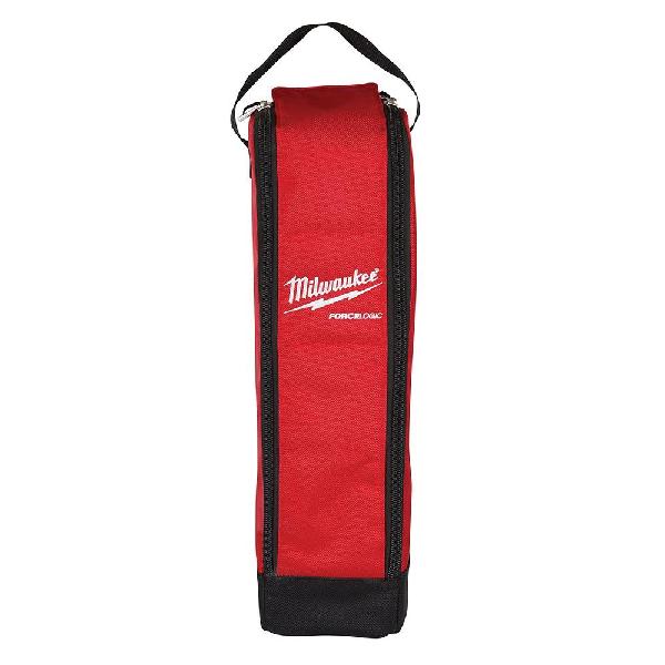 Utility Crimper and Cutter Bag, Bare Tool/Kit: Bare Tool, 6 ton Crimping Force, Nylon Housing Material, Black/Red, 5.4 in W x 22 in D x 4.9 in H