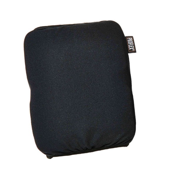 Knee Pads, Rounded Cap, Series: 300, Universal, NBR Foam Pad, Buckle Closure, White