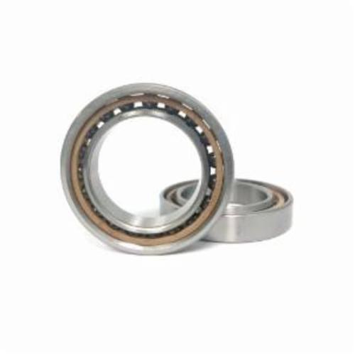 Super Precision Angular Contact Ball Bearing, Series: 9100, 35 mm Bore Dia, 62 mm Outside Dia, 2 Rows, 14 mm Width, 15 °Contact, Open Closure, Phenolic Cage, Uncoated