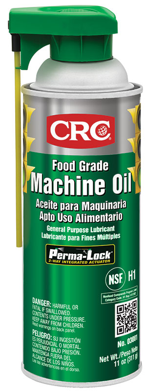 Machine Oil/Lubricant, Non-Drying Non-Flammable Non-Silicone Oily Thin, 16 oz, Aerosol Can, 11 Oz Net Weight, 38 to 41 cSt at 40 deg C Viscosity, Liquid