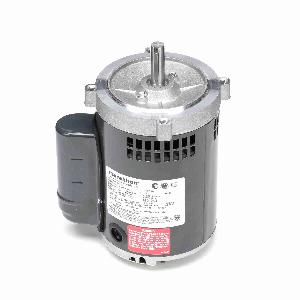 AC Motor, 0.25 HP, 115/230 VAC, 2.4/1.2 A, 60 Hz Frequency, 1 Phase, 1725 RPM Speed, 1 Speed, ODP Enclosure, 56C Frame, Selective CCW Rotation, 18 ft-lb Torque, Round/C-Face/Footless Mounting, 40 °C, Insulation Class: Class B, Rolled Steel