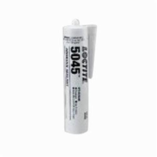 Flange Sealant, 1-Part Neutral Cure, Series: 5045™, Cartridge Container, 300 mL Container, Alkoxy Silicone Base, Composition: Silicone Resin Filler, Alkoxy Silane, RTV Paste Form, 24 hr Curing, Translucent, -65 to 400 deg F, 1.1 Specific Gravity, 40