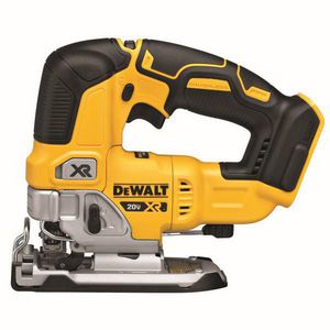 Cordless Jig Saw, Bare Tool/Kit: Kit, Series: XR®, 1 in Stroke Length, 0 to 3200 spm Strokes per Minute, For Blade Shank Type: T-Shank, 20 VAC, Lithium-Ion Battery, 5 Ah Battery, Battery Included: No, D-Handle Handle, 9-1/4 in Overall Length
