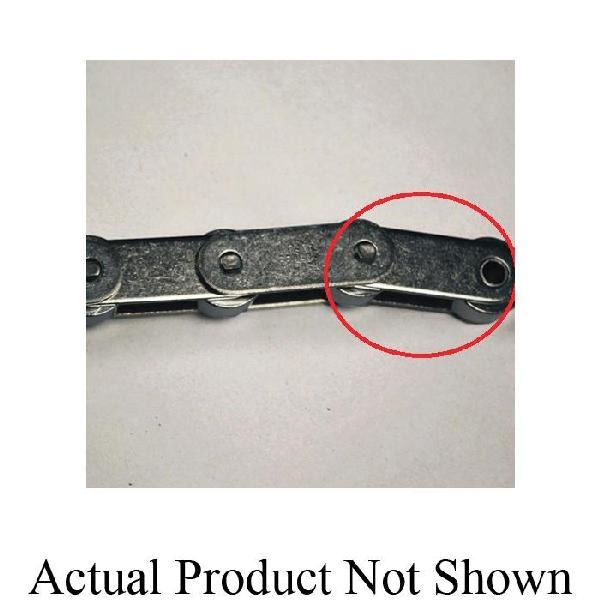 Roller Link, Double Pitch Oversize, C2042 Chain, 1 in Pitch, 0.717 in Overall Width, 0.156 in Pin Dia, 0.472 in H Link Plate, 0.059 in THK Link Plate, Carbon Steel