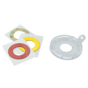 BASE LOCKOUT IEC 1 0.32IN POLYCARBONATE