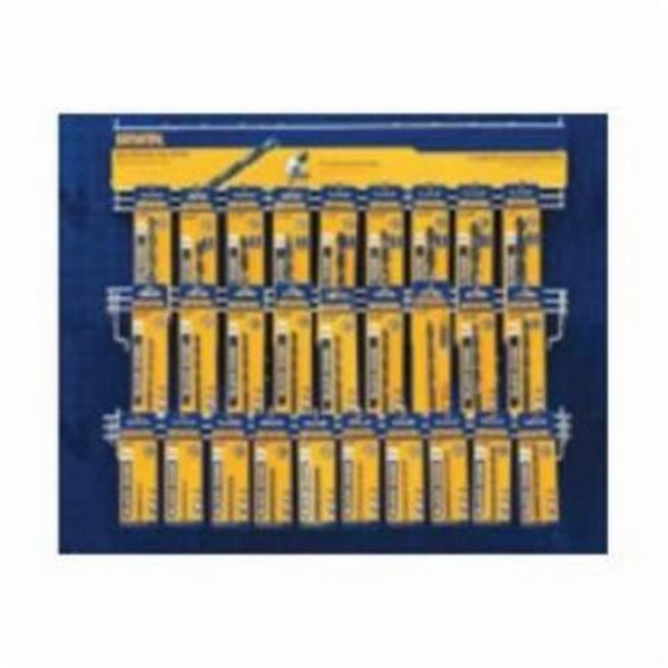 Drill Bit Merchandiser, Heavy Duty, 58 Piece, Merchandiser Tool Storage Type, Yes Tool Storage Included, Black Oxide