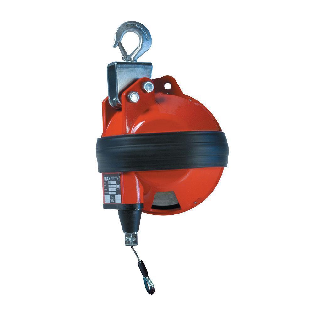 Spring Balancer, Super Duty, Series: BSD, 66 to 88 lb Load, 8.2 ft Cable Length, 45.9 lb Reel Weight, Stainless Steel Cable, Aluminum Housing Material