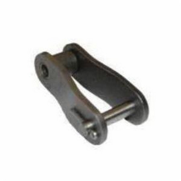 Roller Conveyor Chain Link, Double Pitch Offset, Series: C2040, 1 in Pitch, 0.156 in Pin Dia, 0.472 in Link Plate Height, 0.06 in Link Plate Thickness, Carbon Steel
