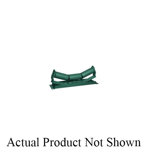 Troughing Idler, Medium Duty, Series: G Series, C CEMA, 5 in Roll Dia, 20 deg Trough angle, 36 in Belt Width, Tapered Roller Bearing, 27 in Roller Length, 45 in Distance Between Mounting Holes, 40-15/16 in Distance Between Roller Ends, Steel