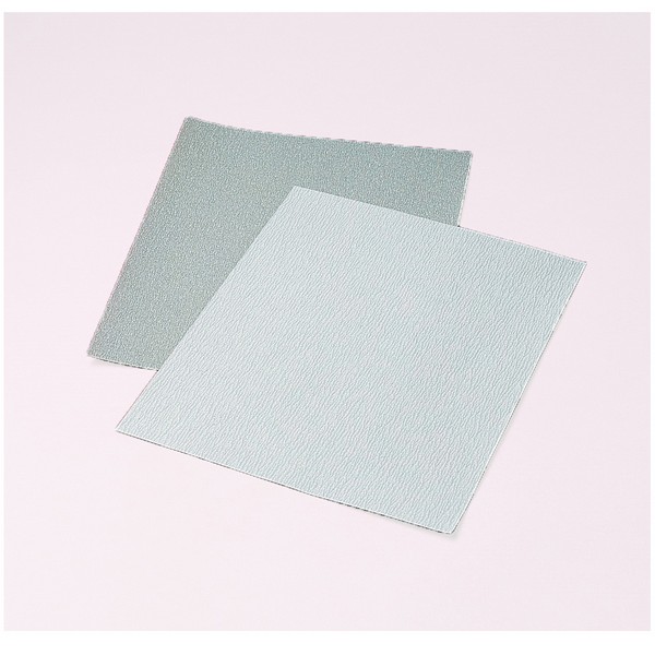 Coated Sanding Sheet, 11 Inch Length, 9 Inch Width, 400 Grit, Super Fine Grade, Silicon Carbide Abrasive, Paper Backing, Open Coat, Applicable Materials: Aluminum, Hardwood, Softwood, Solid Surface and Whitewood, Gray, A-Weight Backing Weight