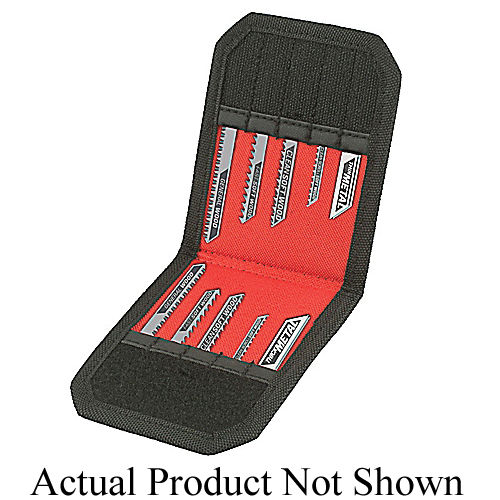 Jig Saw Blade Kit, High Strength, 12 Piece, Specifications: 6/10/8/12/14/20/24 TPI, T-Shank, Bi-Metal