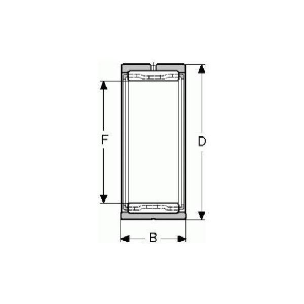 Roller Bearing, Inner Ring, Series: NK, 70 mm Bore, 85 mm Outside Diameter, 1 Rows, 25 mm Width, 44.6 kN Dynamic, 98 kN Static Load, 6000 RPM Reference, 6700 RPM Limiting Maximum