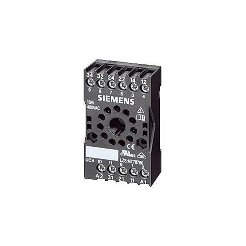 Plug-In Socket, Standard, 11 Pole, For Use With: MT Series Coupling Relay, Snap-On Mounting, Screw Terminal, IP20 Enclosure, 26 mm H x 38 mm W x 62 mm D Dimensions