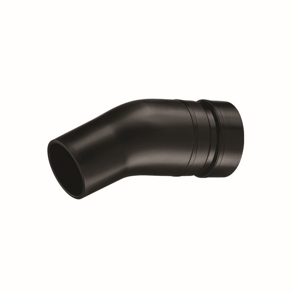 Angled Adapter, For Use With: DWV9000 Universal Connector and Dust Extractor, Specifications: 9-1/4 in L, 35 mm, Black