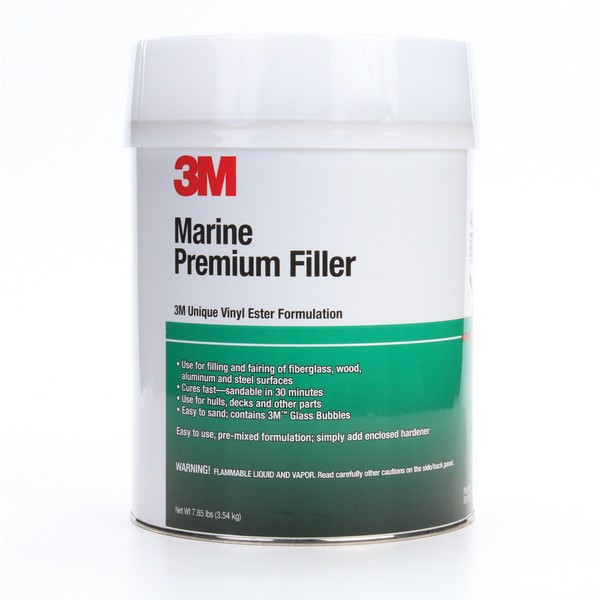 Marine Premium Filler, 2-Component 2-Part, 1 gal Container, Can Container