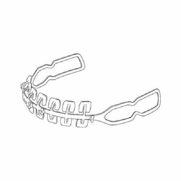 Headband Front Part, Replacement, For Use With: 9100 Air Welding Helmets and 9100 Welding Helmets, Plastic