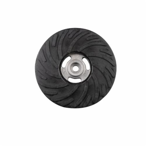 Backup Pad, Flexible Standard Spiral Pattern, 7 in Pad Dia, 12200 RPM Maximum