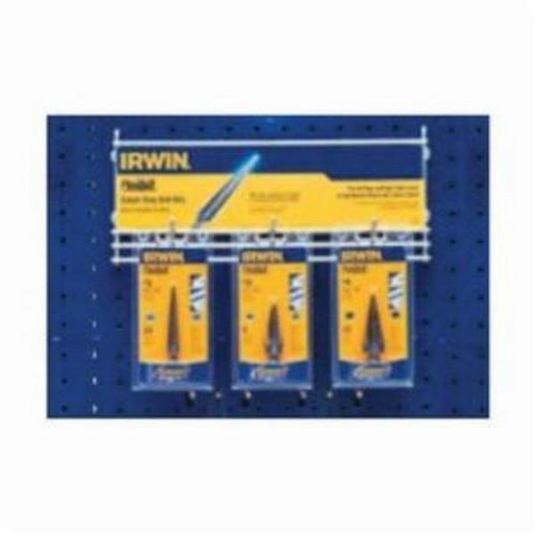 Step Drill Merchandiser, 3 Piece, Merchandiser Tool Storage Type, Yes Tool Storage Included, Cobalt