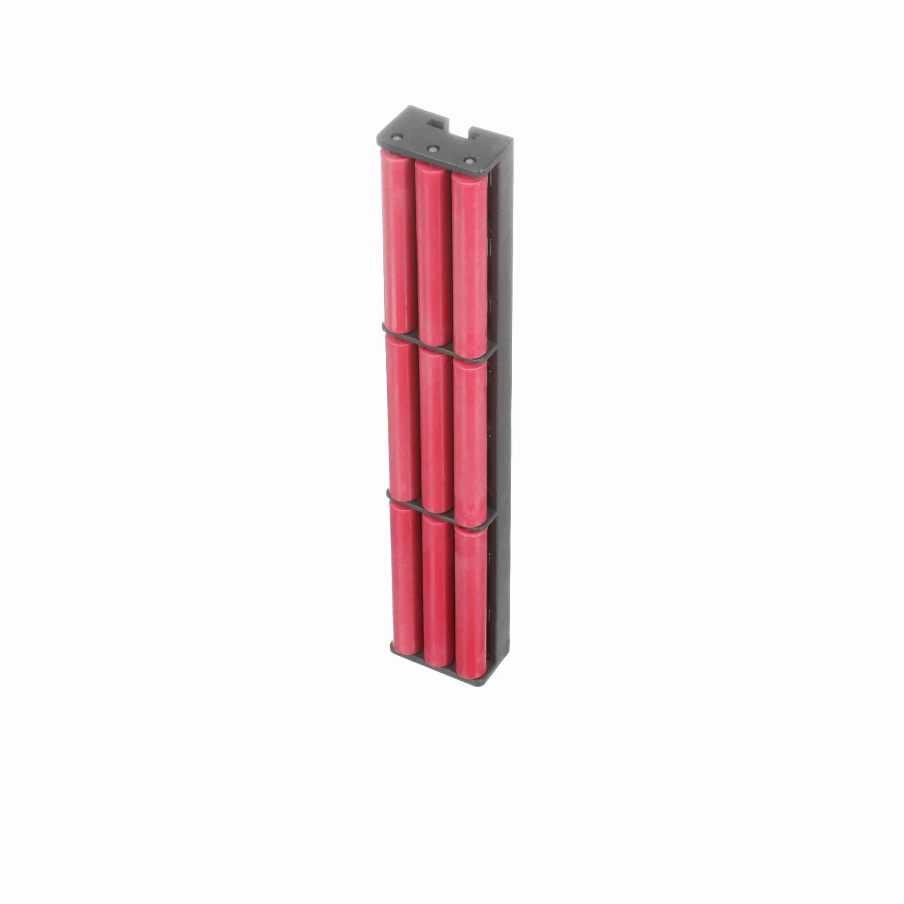 DynaPlate Modular Transfer Plate, Type SR, 8.9 in Length, 1.54 in Width, 0.87 in Thickness, For Use With: Chains and Belts, Acetyl Thermoplastic Resin