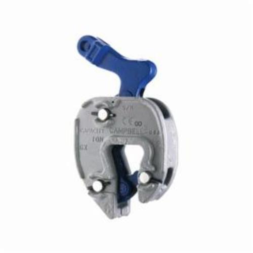 Plate Clamp, Series: GX Series, 1 ton, 1/16 to 3/4 in Jaw Opening, Forged Alloy Steel