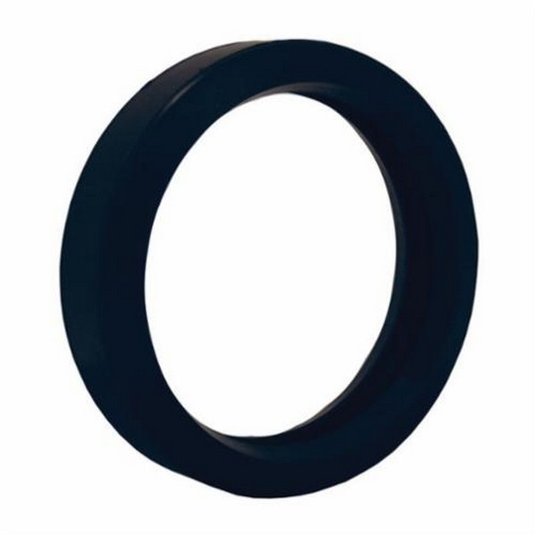 Grooved Fitting Gasket, 10 Inch Nominal, -13 to 350 °F, FKM, Black, Domestic