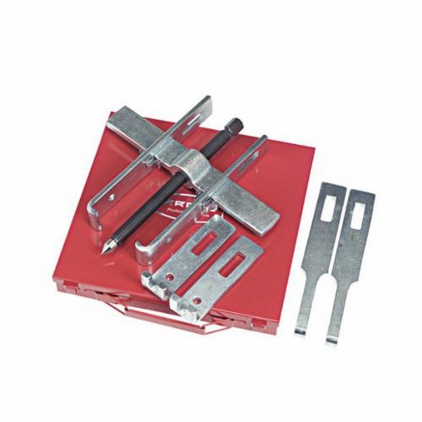 Jaw Puller Set, 2-Way Straight, 10 ton, 2-15/16 in, 4-11/16 in, 7-1/8 in Max Reach, 10 in Maximum Spread, Reversible Jaw, 12 Piece