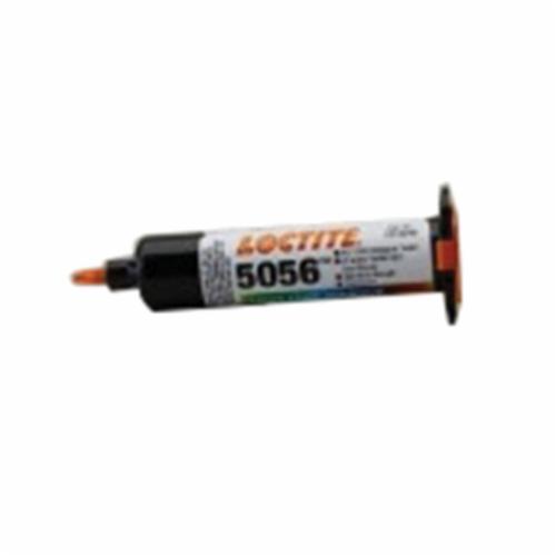 Silicone Adhesive, Light Cure Self-Leveling High Adhesion, Series: 5056™, Syringe Container, 30 mL Container, Silicone Base, Clear/Light Yellow, 1 Specific Gravity, 82 deg C Flash Point, 20.8 g/L VOC, Flammability: 4, Applicable Materials: Glass, Met
