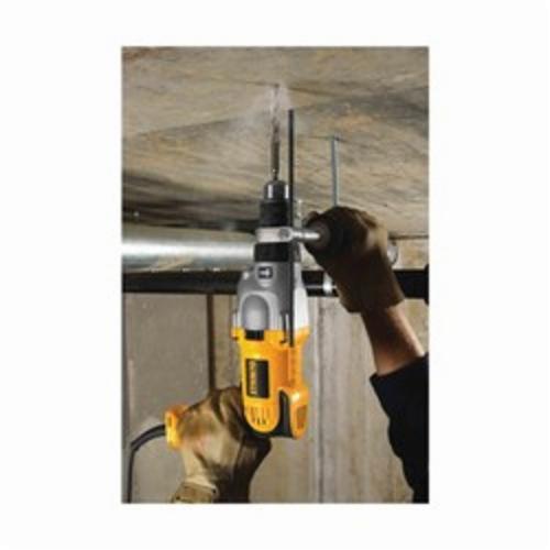 Hammer Drill Kit, Kit, 1/2 in Chuck, Keyed Chuck, 0 to 56000 bpm Blows per Minute, 0 to 1200 RPM, 0 to 3500 RPM Speed, 2 Speed, 120 VAC, 10 A, Metal Housing Material, 360 deg Locking Side/Pistol Grip Handle, 8 ft Cord, Variable Speed Trigger Switch C
