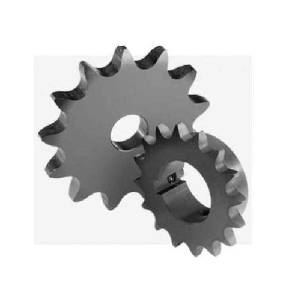 Single Strand Precision Roller Chain Sprocket, Plate Type A Plain Bore, Series: Metric Series, 19 mm Bore, #12 Chain, 26 Teeth, 3/4 Inch Pitch, 158.04 mm Pitch Diameter, 100 mm Diameter Hub, M6 Screw, 6 mm W Keyway, 40 mm Length Through Bore, Forge